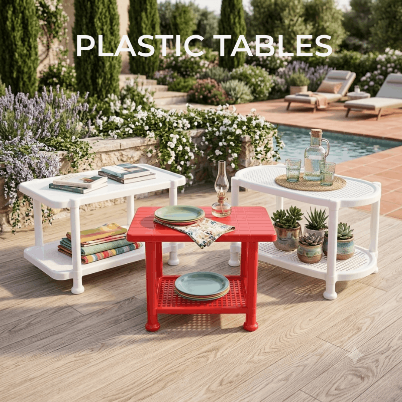  Plastic Tables